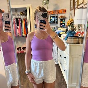 American Eagle Outfitters Purple Tank Top